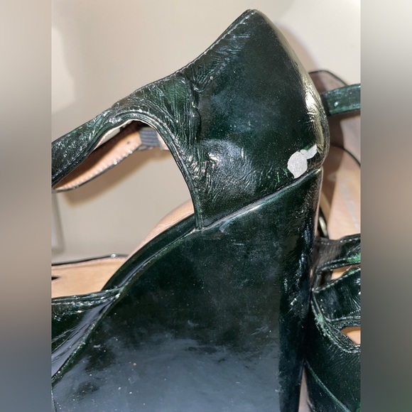 Jeffrey Campbell Tarkus Dark Green Patent - Picture 9 of 12